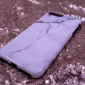 iPhone 7 Plus case, marble print